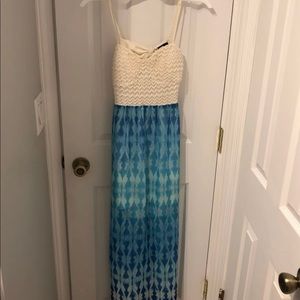 Open Back Maxi Dress